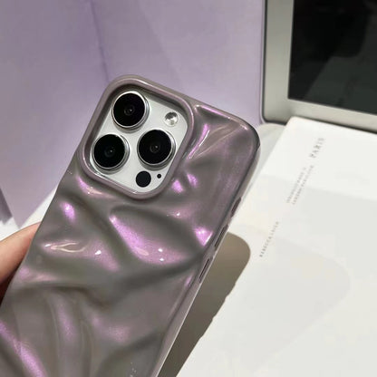 Colorful Purple Water Ripple Phone Case Three-dimensional 3f3a6331 43a0 460d bbce a3f714de902a
