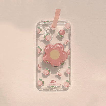 Fashionable Summer Flower Phone Case Applicable Bracket Women 3f40091b ce2e 4c46 9693 2c7047579fa4