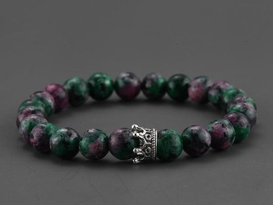 Agate Crown Energy Volcanic Stone Bracelet 3f58ba9e 8abf 4145 ad7b 2531010f0b9d
