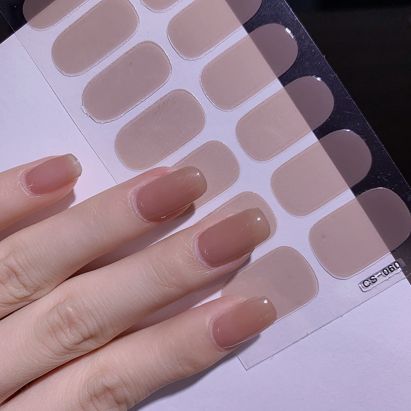 Solid Color 16 Small Stickers Nail Stickers Simple Nail Stickers 3f610c13 fcee 4a79 ae5c 56be10192ca3