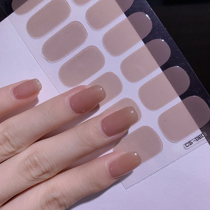 Solid Color 16 Small Stickers Nail Stickers Simple Nail Stickers 3f610c13 fcee 4a79 ae5c 56be10192ca3