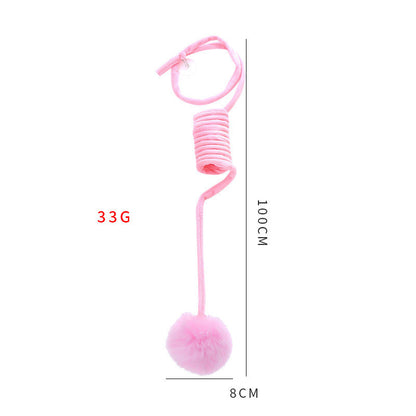 Cat Toy Self-Hi Sucker Spring Rabbit Hair Ball Interactive Play Pet Supplies Interactive Toys 3f6675ca 256d 45f7 8e34 b661a00