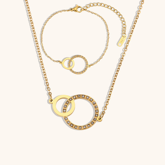 Personalized Simple Inlaid Zirconium Size Ring Bracelet Stainless Steel Plated 18k Necklace Ornament 3f6ce390 7816 4d53 abc6 