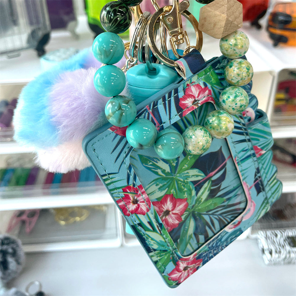 Beaded Card Bag Wool Ball Bottle Opener Finger Tiger Key Self-defense Key Buckle Set 3f750039 18a0 4656 a5cb 9cc20620db18