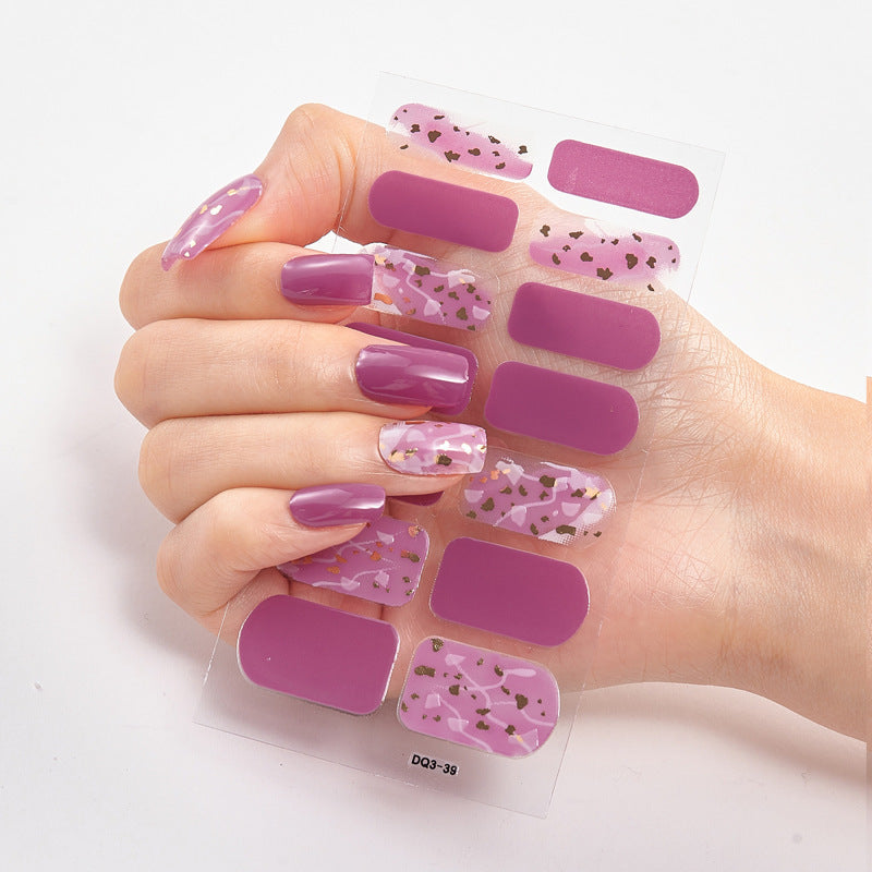 3d Laser Bronzing Craft Nail Applique Nail Sticker - HD Wireless Product #36