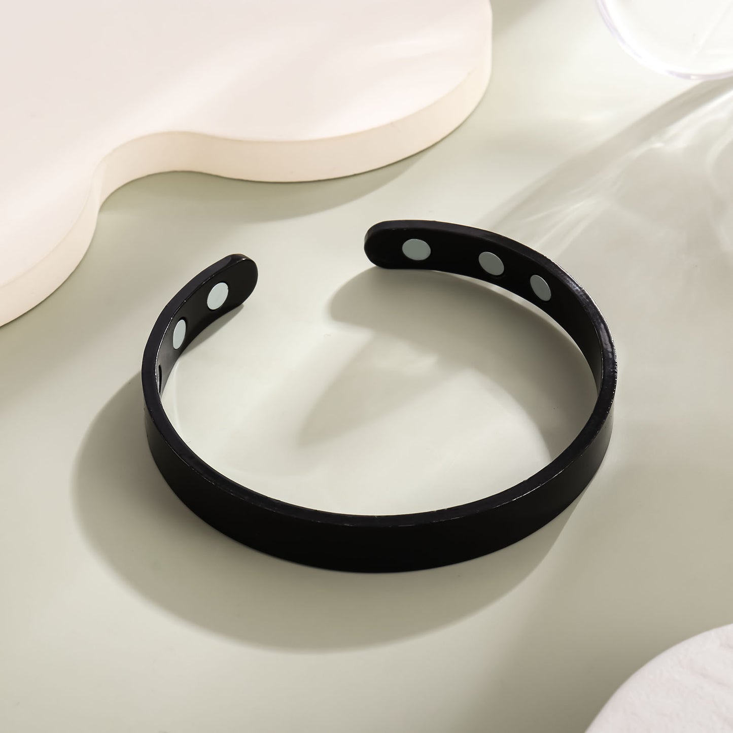 Glossy inlaid magnet health bracelet simple magnetic therapy 3f8b70c9 10a9 423d 9cb6 af3758e9e4d2