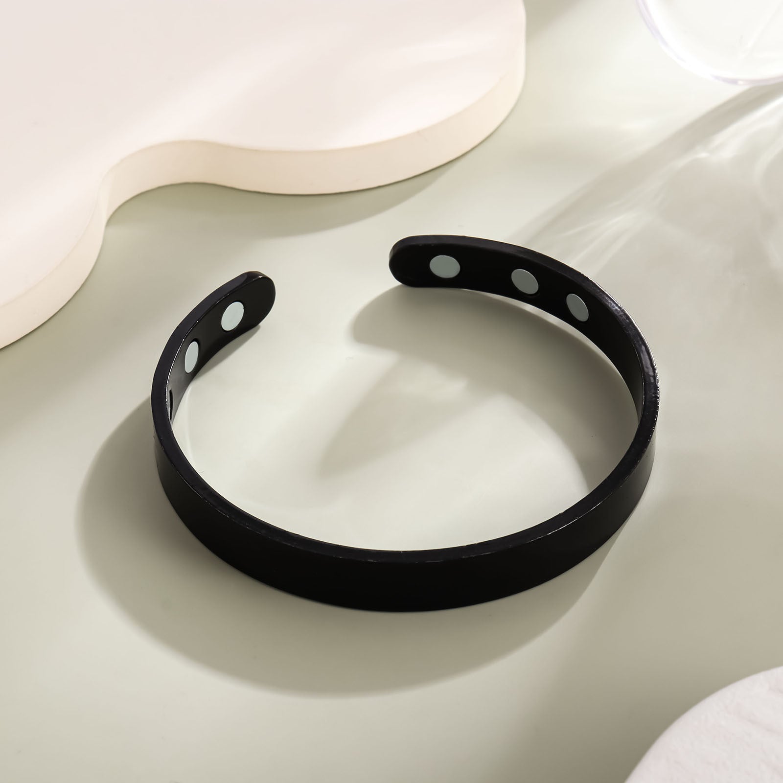 Glossy inlaid magnet health bracelet simple magnetic therapy 3f8b70c9 10a9 423d 9cb6 af3758e9e4d2
