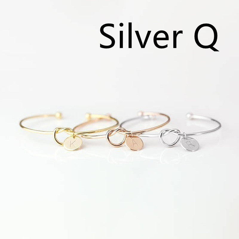 European And American Fashion Dead Knot Letter Bracelet 3f96bafd 1ec1 4b4e bcff 70bb005432e6