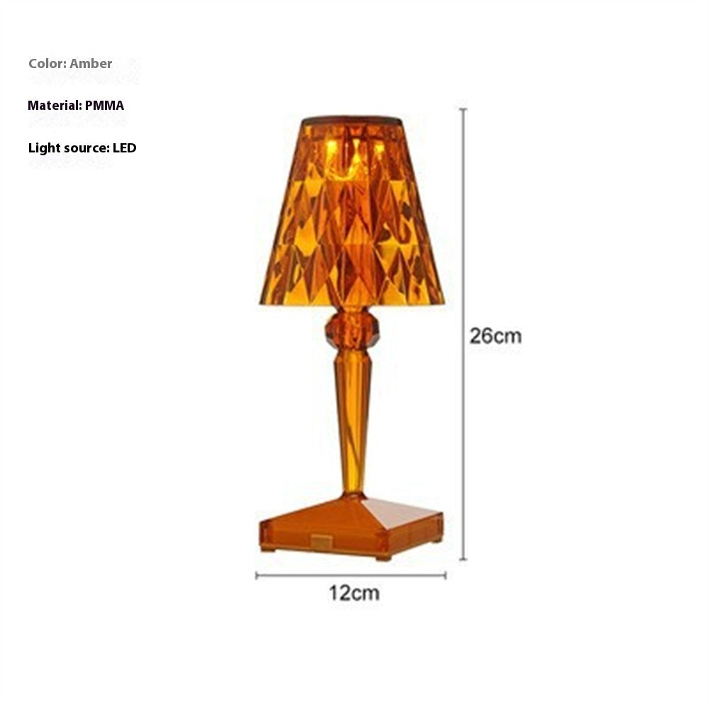 Diamond Crystal Rechargeable Decorative Table Lamp 3fa67620 a9a0 4048 84d0 ed7b2613da0d trans