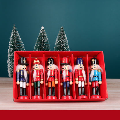 Christmas Nutcracker Soldier 6-piece Set Nutcracker Ornaments 3fb05d03 f9cd 4893 b84f 8a9a47511b9a