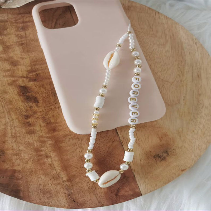 Mobile Phone Lanyard Pearl Natural Shell 3fd8a7c8 2d78 4ab6 a61a 399bdbe1b357