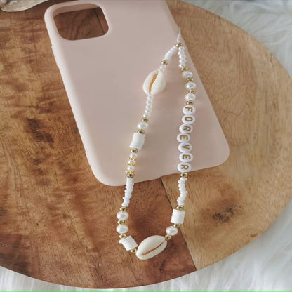 Mobile Phone Lanyard Pearl Natural Shell 3fd8a7c8 2d78 4ab6 a61a 399bdbe1b357