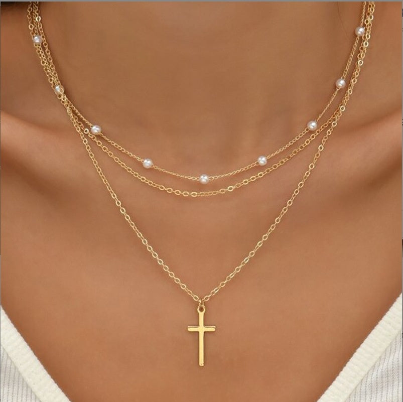 Girl Simple Necklace Necklace Clavicle Chain 3feb6906 9644 43b8 98da f35300d2817e