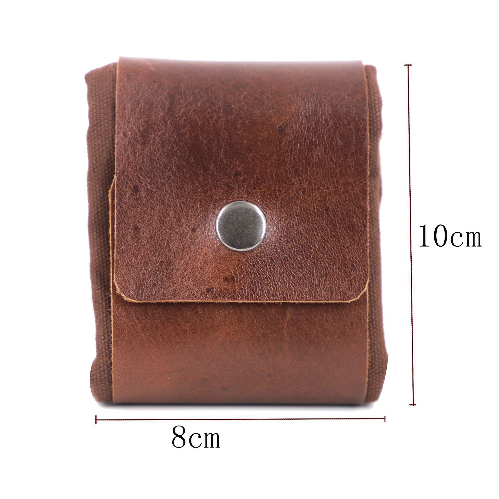 Leather Foraging Bag Mushroom Foraging Bag Canvas Foraging Pouch Collapsible For Hiking Camping Hunting Foraging Bag 3ff7365d