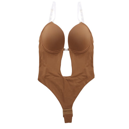 Invisible Shoulder Strap Backless Bra Bra Seamless One-piece Shapewear 3ffa2039 a0cc 4ebe 965a 362f92957d88