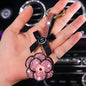 Camellia Diamond Pendant For Car Key Chain 3ffab2c9 2e0a 4eef b3af d90aa9774155