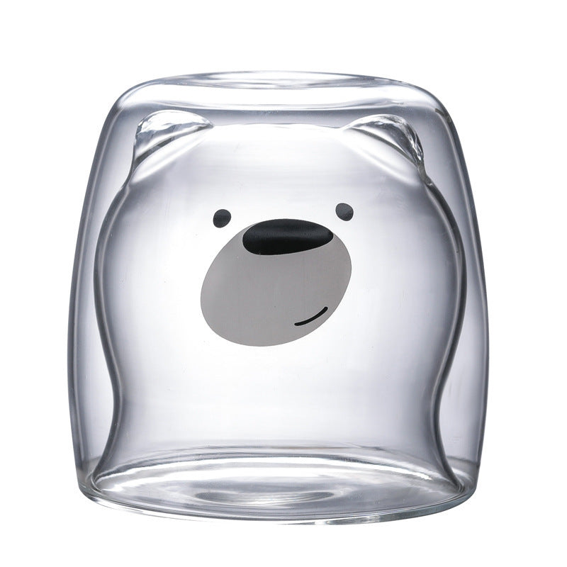 3D Double Layer Lovely Panda Cup Skull Wine Cup - HD Wireless Product #39