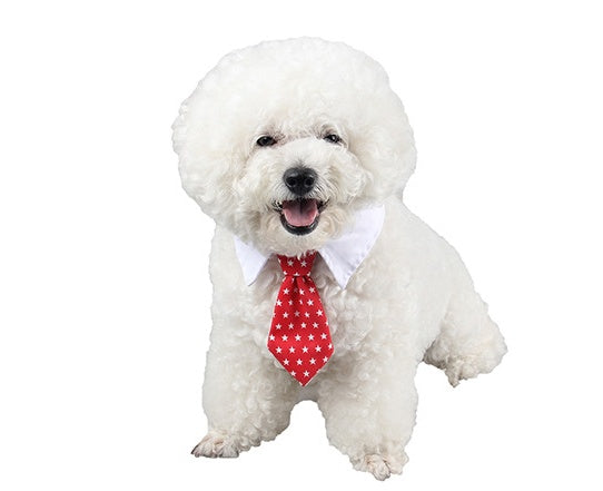 Pet bow tie tie child baby tie cartoon print small tie spot wholesale dog tie 400771971177
