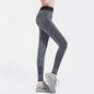 Cross border, European and American sports Yoga Pants outdoor fitness running speed dry tight nine points to beat underpants 