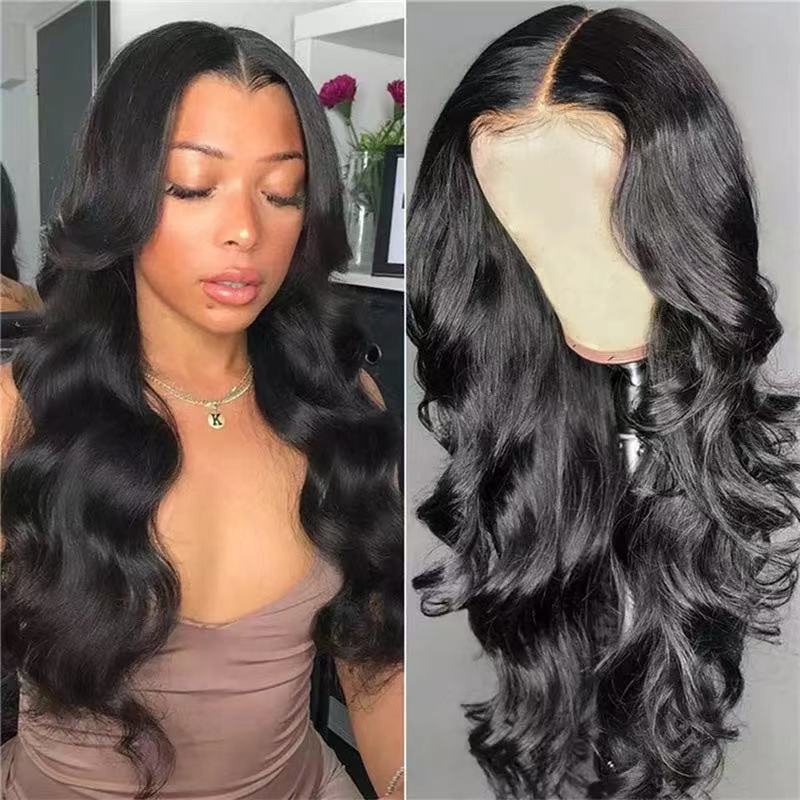 Wig European And American Lace Wigs Chemical Fiber Headgear Front Lace Long Roll 4012fb0e 9b1f 4177 900e 25e143a73e8f