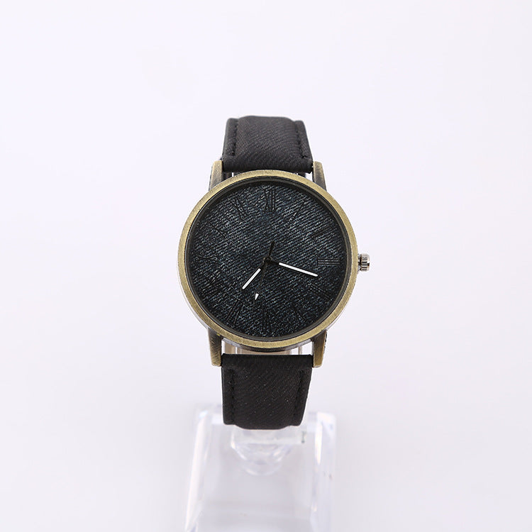 Women's Casual Denim Belt Quartz Watch 4013677622 844279071