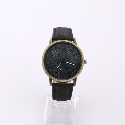 Women's Casual Denim Belt Quartz Watch 4013677622 844279071