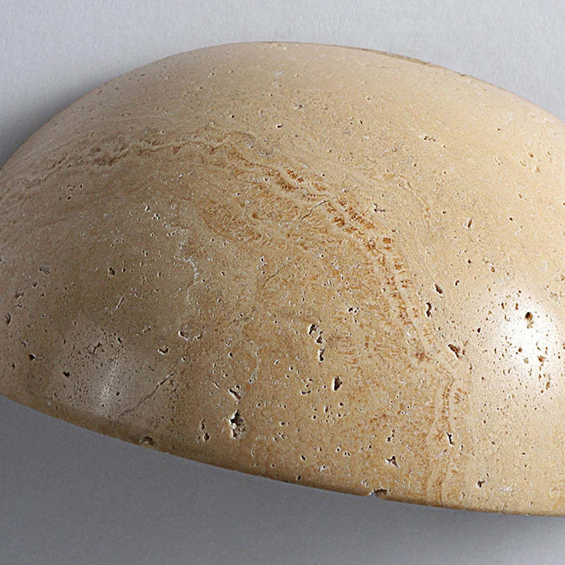 Retro Yellow Cave Stone Bedroom Bedside Lamp Semicircle Living Room Corridor Wall Lamp 4013a415 b834 41bb bc7b 6e9ed7e4e98a