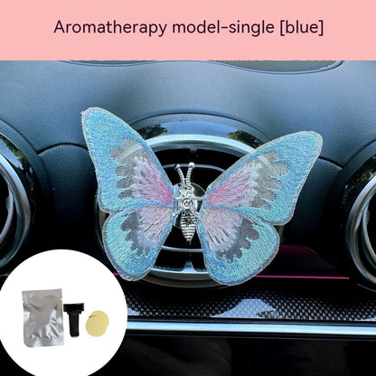 Moving Embroidery Butterfly Center Console Air Outlet Decoration Healing Series Car Accessories 4014c648 46da 457a ae69 1ab8e
