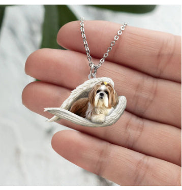 Acrylic Plane Lazy Dog Hanging Necklace 4019f190 0154 40df 9e4a 0ff06c022dd0