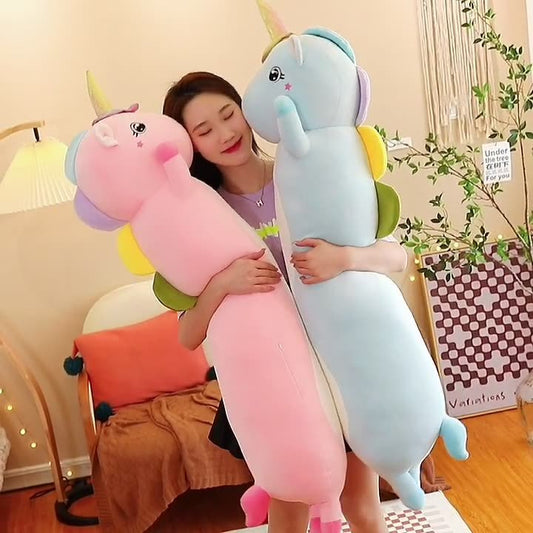 Girls Bed Doll Long Strip Sleeping Pillow Removable And Washable Children's Plush Toy 401a5284 8678 4b34 bde3 ff53c4d43b9b