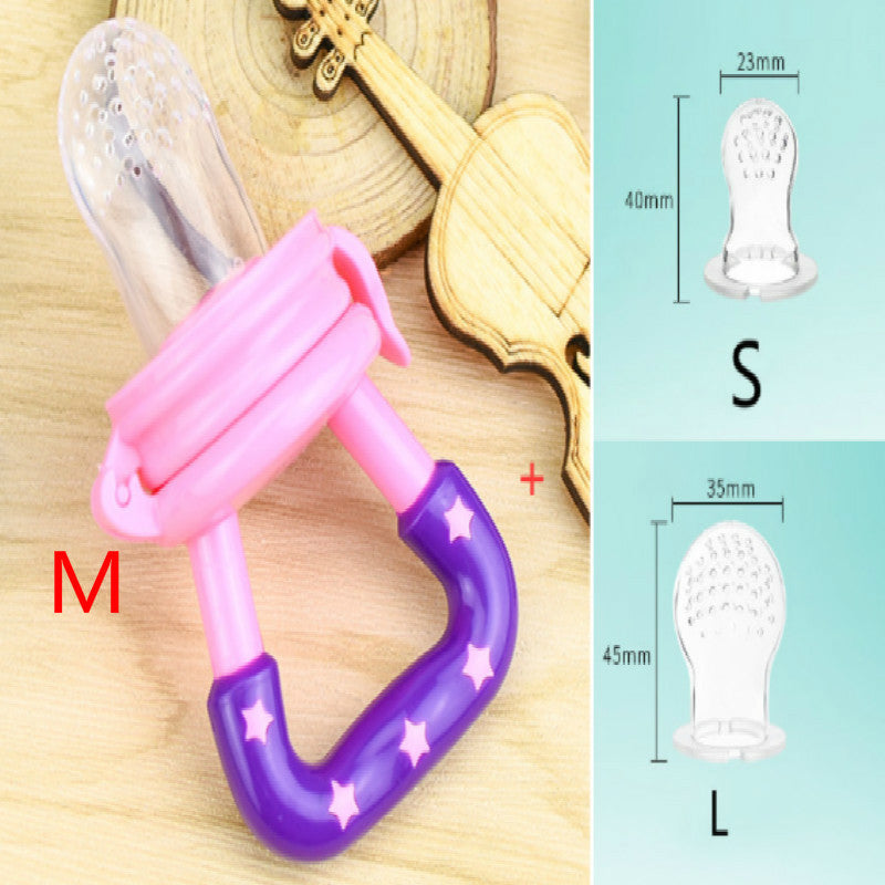 New Baby Silicone Pacifier, Encapsulated To Soothe Complementary Food Feeding Artifact 402813141807