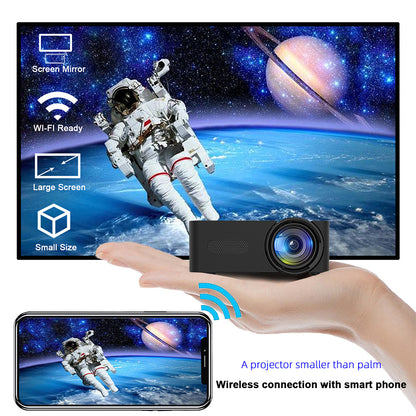 YT100 Home Mini Portable Mini Projector HD Home Wireless Mini Phone Projection 402ed486 374c 4da2 825e dd634f26caaa
