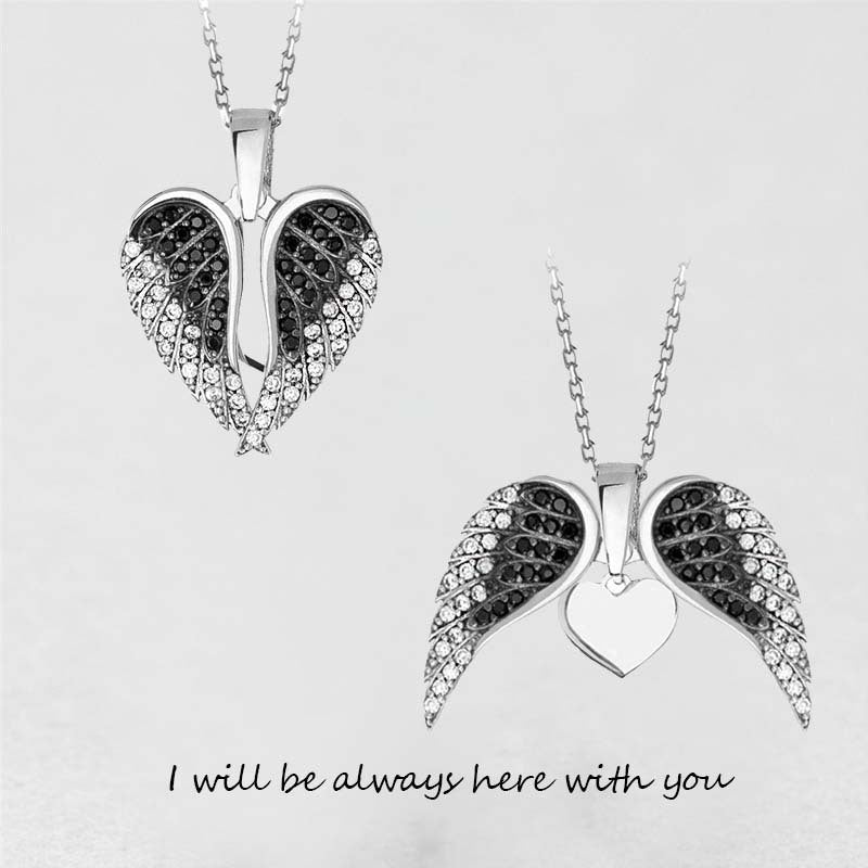 Angel Wings Heart Pendant Necklace Women 40325660 670a 4d5b a034 6fc3cb93e7c6