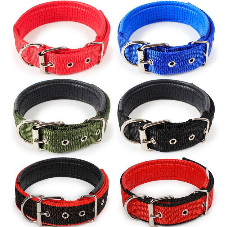 Pet collar soft leather lining polypropylene pet foam collar 404092534049