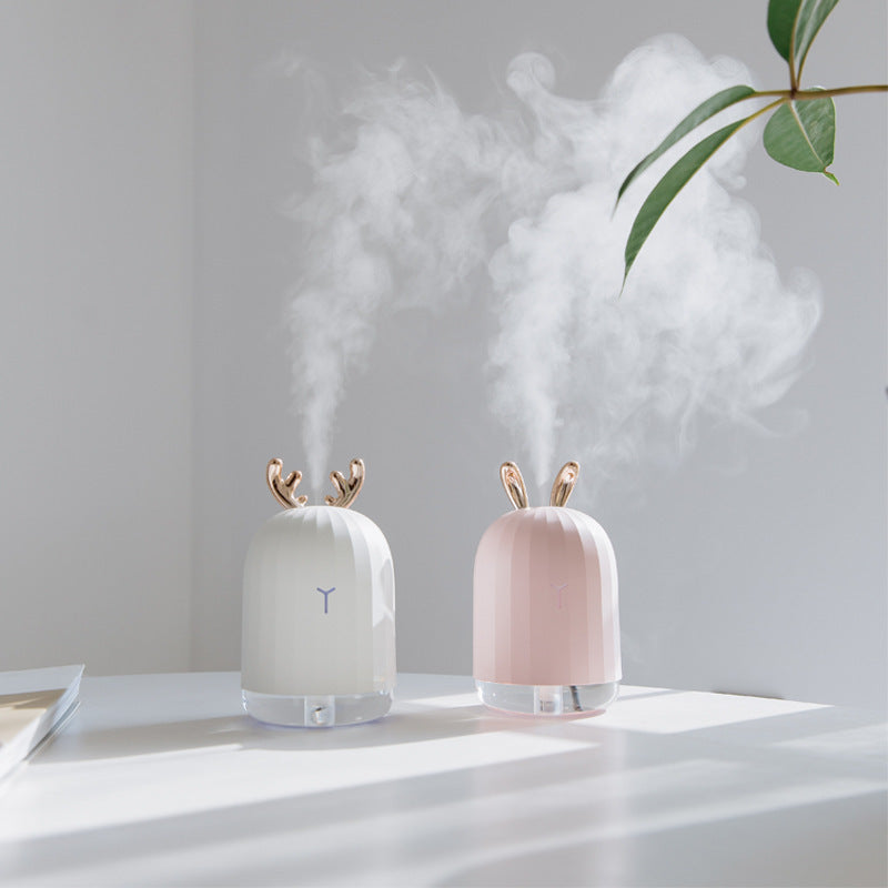 Mini Humidifier Portable USB Charging Quite Deer Shape 4041297802908