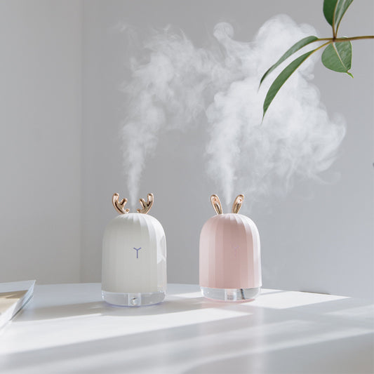 Mini Humidifier Portable USB Charging Quite Deer Shape 4041297802908