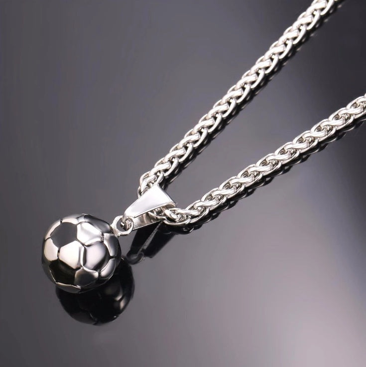 Stainless Steel World Cup Jewelry Pendant 4055023679306