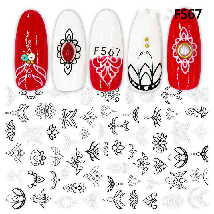 Japanese Three-dimensional 5D Embossed Nail Stickers 405c642e ba70 46d9 8aa5 f885de95e4cf