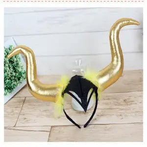 Halloween Accessories Demon Horn Headdress Demon Witch Costume Props 40658c96 b196 44e1 911e 12d1f2d54d5c