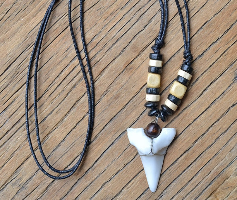 Men and Women Necklaces Imitation Shark Tooth Pendant 4067140498826