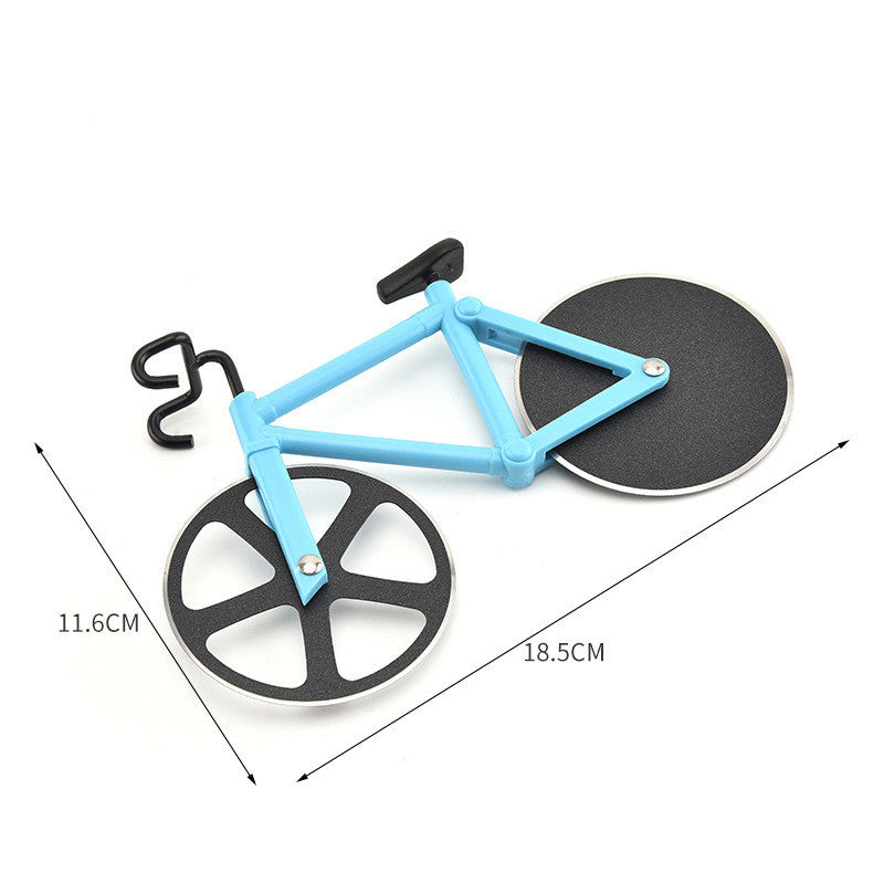 Pizza Cutter Stainless Steel Bicycle Shape Wheel Bike Roller Pizza Chopper Slicer Pizza Cutting Knife Kitchen Tools 406978874