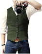 Slim-fit Herringbone Vest Casual Business Professional Formal Wear Groomsmen 4072dd74 c39f 47ea 8283 ffcaef030433