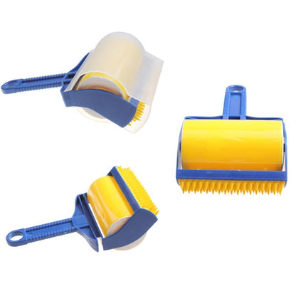 Reusable Sticky Tool Picker Cleaner Lint Roller Pet Hair Remover Brush Clothing Carpet Furniture 408956370603