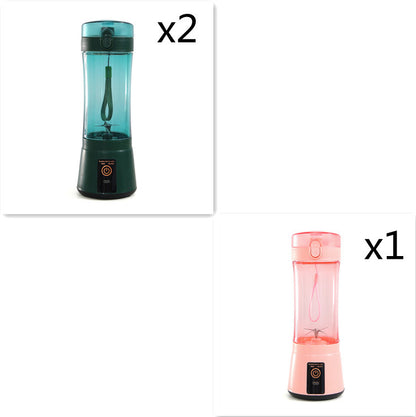 Portable Electric Fruit Juicer Wireless USB Rechargeable Mini Mixer Multifunction Summer Smoothie Blender Machine Kitchen Sup