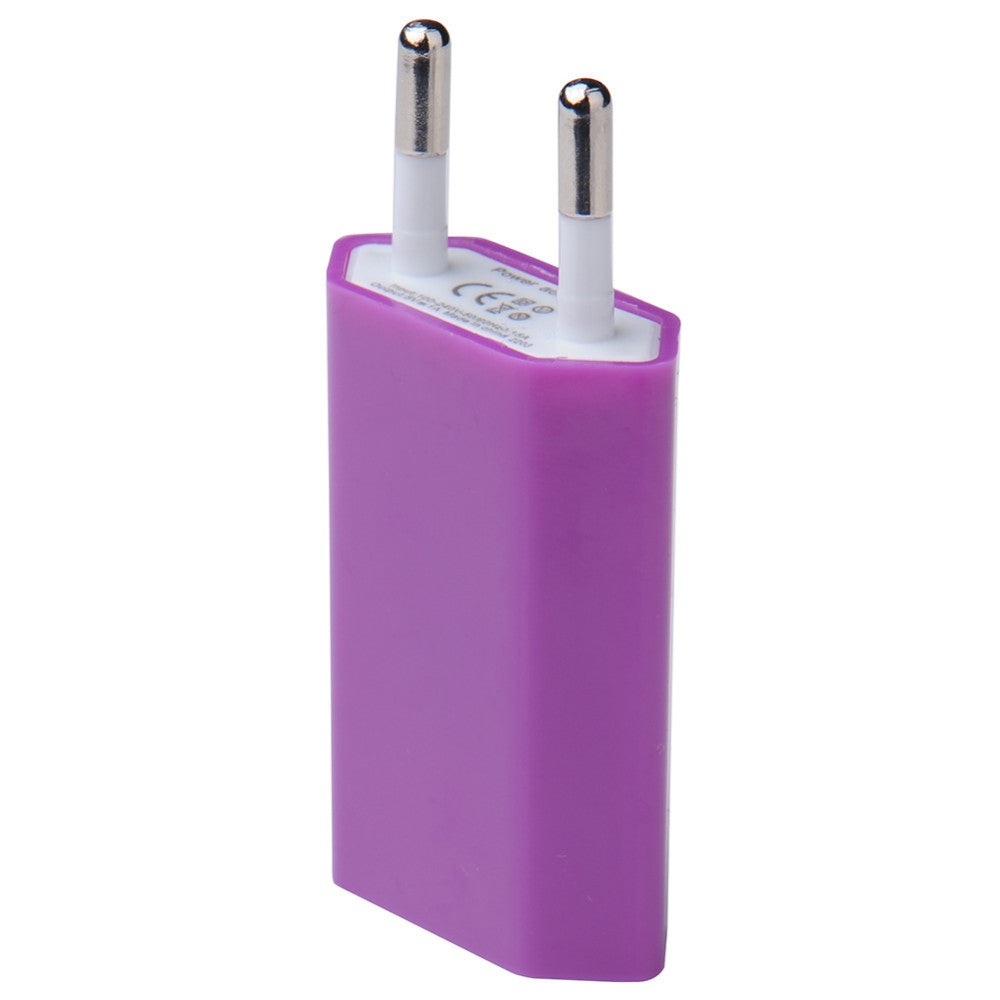 European Standard Mobile Phone Charging Head Single Port Usb Flat Charger Plug - 图片 4