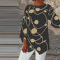 3D Printed Abstract Graphic V Neck Shirt - HD Wireless Product #2