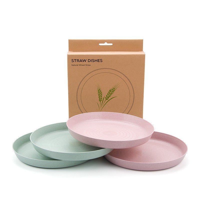 Wheat Straw Cutlery Set, Cups, Dishes, Forks, Spoons, Drop-Proof Dishes Wholesale 40c77afc 1598 40a2 835c 2bd0fd78ae7c