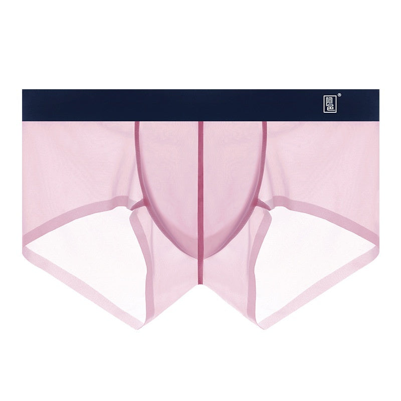 Underwear Men's Boxers Ultra-thin Transparent Ice Silk Low Waist Sexy 40c98833 994f 4cc6 9e33 2025463c3d6d