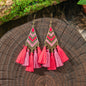 Vintage Bohemian Style Hand-woven Tassel Earrings 40d3dc13 4ff2 4b31 ba6b 3326117ae8cd