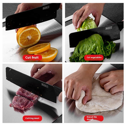 Kitchen Thickened Cutting Board Stainless Steel Cut Vegetables Meat Chopping Board Cooking Tools Anti-mold Cutting Boards Mat